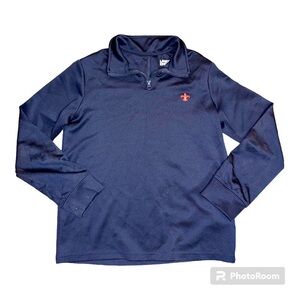 Lands End 3/4 zip. Sport tech fabric. Size 10/12